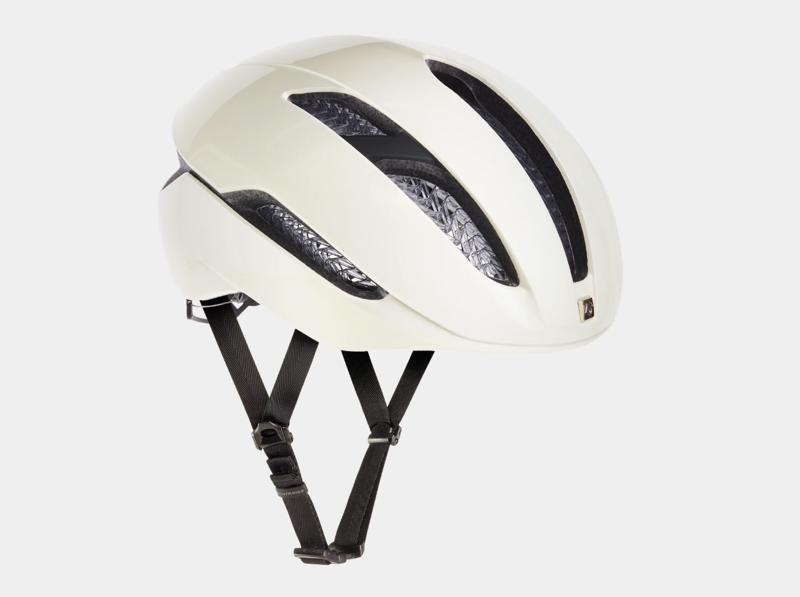 Bontrager XXX WaveCel LTD Cycling Helmet in Pearl/Gold Medium-4